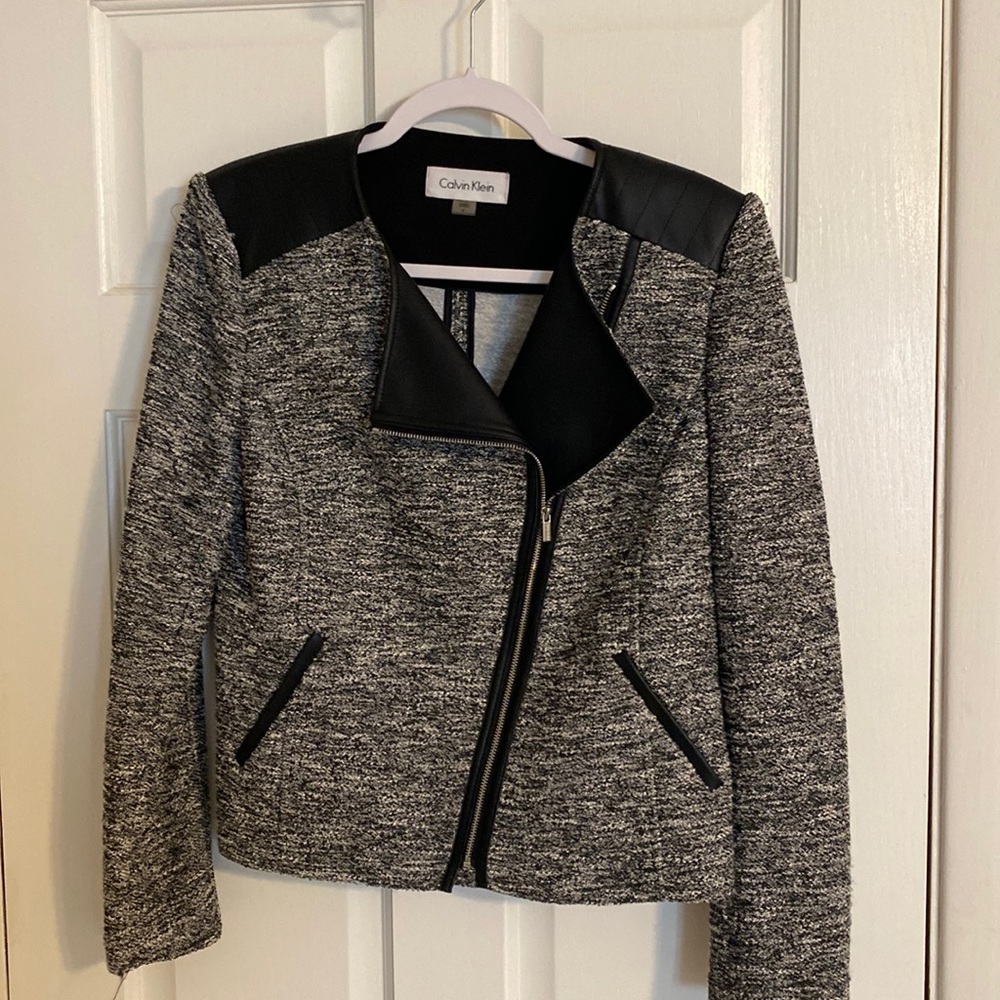 Calvin Klein Asymmetrical Jacket